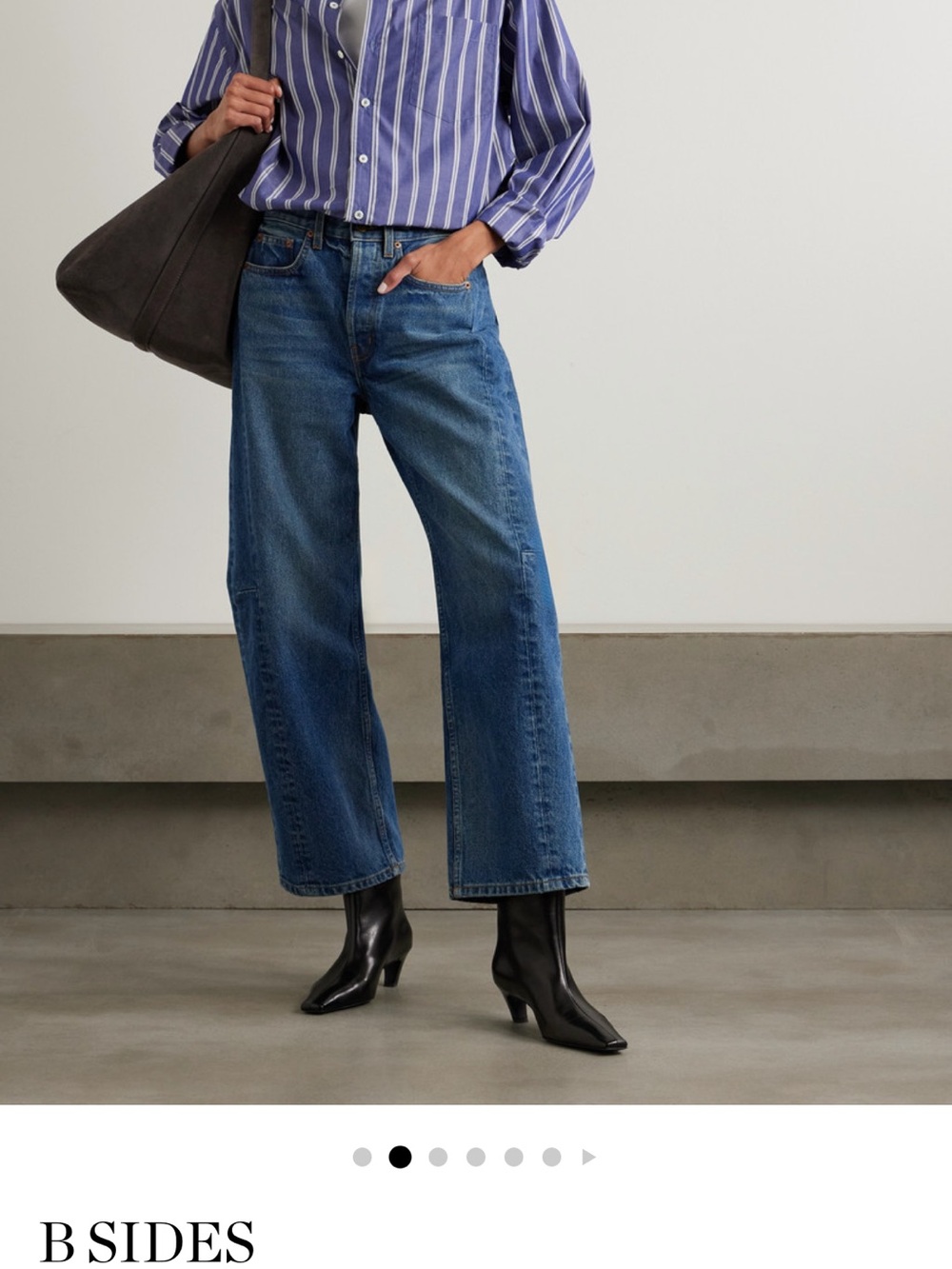 B SIDES Lasso High Rise Jeans